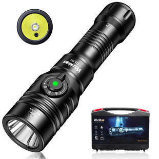 Sophieen Dl03 Diving Flashlight with Laser Can Be Flushed Directly 21700 Battery Constant Current Strong Light Sft70 Lamp Beads