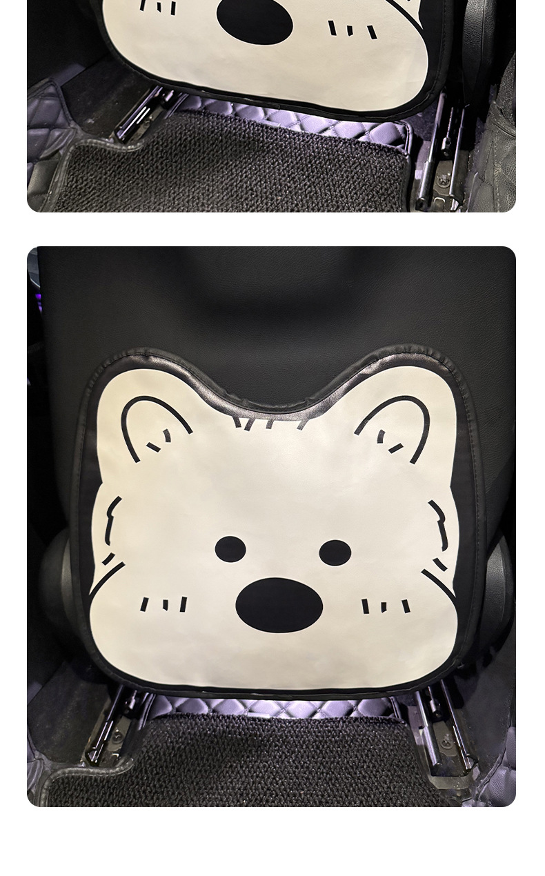 Car Seat Back Anti-Kick Pad, Kidsren's Rear Seat Protection Pad, Anti-Dirty Protective Pad for Interior Use, Rear Anti-Kick Pad