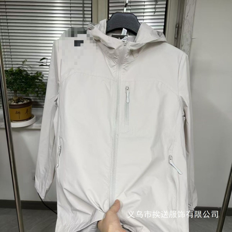 226 New Style Sun Protection Arrow Couple Jackets Windproof Outdoor Sports Hooded Casual Men's Wholesale