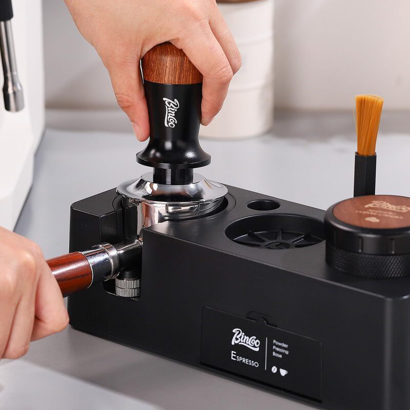 Coffee Tamper Mat, Tamper, Coffee Tamper Hammer, Storage Box, Coffee Machine Accessories, Base, Coffee Equipment, Universal for Coffee Coffee Tamper Mat, Tamper, Coffee Tamper Hammer, Storage Box, Coffee Machine Accessories, Base, Coffee Equipment, Universal for Coffee