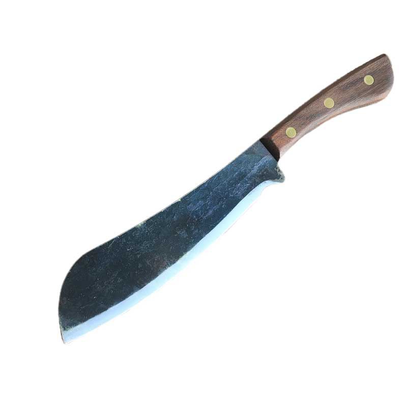Machete Forjado a Mano para Exteriores de Acero al Manganeso y Madera, Forjado a Mano, para Acampar y Supervivencia image 6