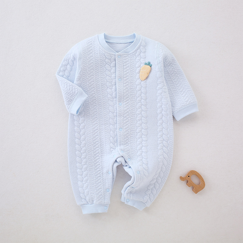 [Capa de aire] mono de bebé a ropa de bebé recién nacido deshuesada de algodón de primavera y otoño