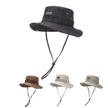 夏季户外遮阳帽登山钓鱼防晒帽子男女渔夫帽潮时尚户外休闲透气帽