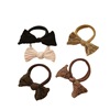 Hair rope with bow, ponytail, hair accessory, simple and elegant design, internet celebrity