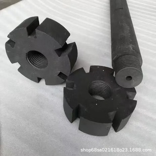 Graphite Rotor Degassing Rod, Erosion-Resistant Aluminum Die-Casting Consumables, Aluminum Water Degassing Machine Accessories, Special for Heat-Conducting Aluminum Water