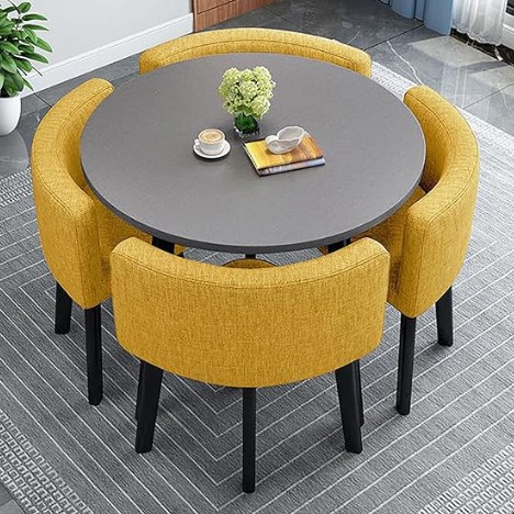 Mesa de comedor disponible para uso doméstico, apartamento pequeño, mesa de comedor, tienda, mesa de negociación, mesa y silla, mesa redonda de recepción