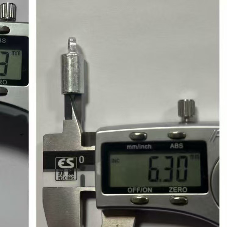 Aleación de zinc natación reloj colgante negro accesorios de cuerda de teléfono móvil correa de tejido hebilla de cola octogonal lindos llaveros