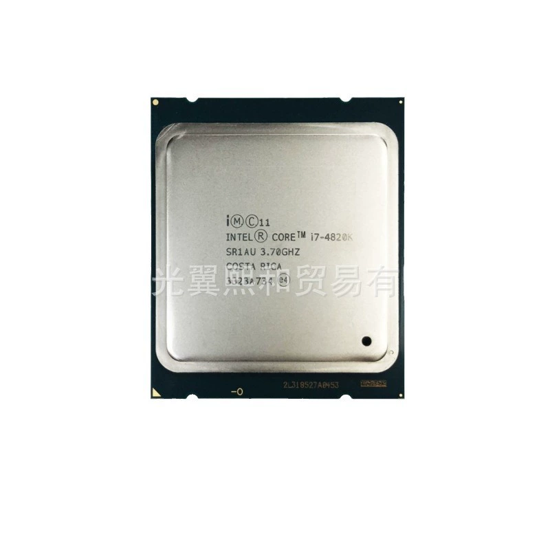 LNTEL Core i7 4820K SR1au 3.70GHz 4 ядра 8 потоков, разъём 2011 (контактная планка)