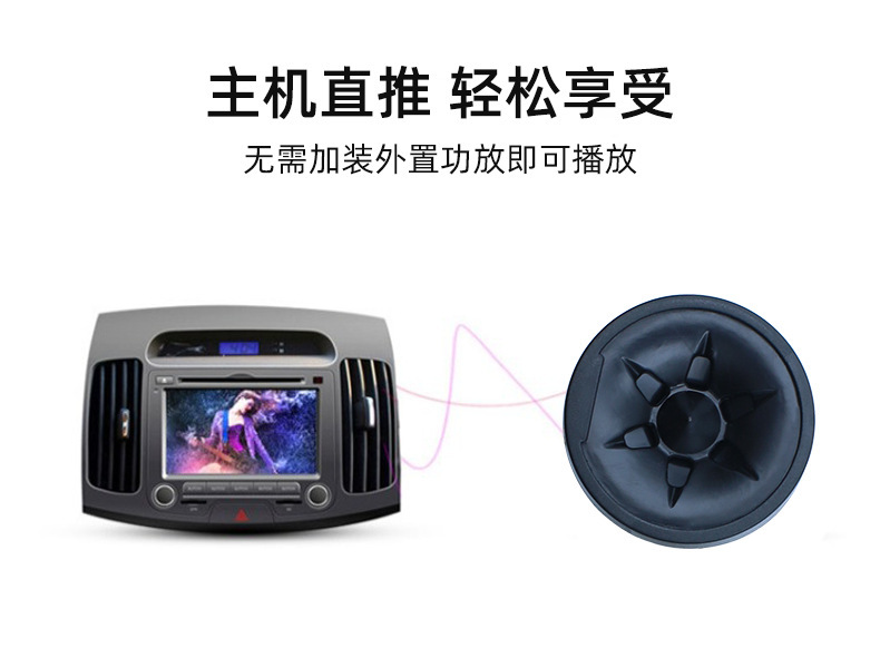 Manufacturer Wholesale Car Audio Modification 006A Tweeter High-Pitched Speaker Car Tweeter Speaker