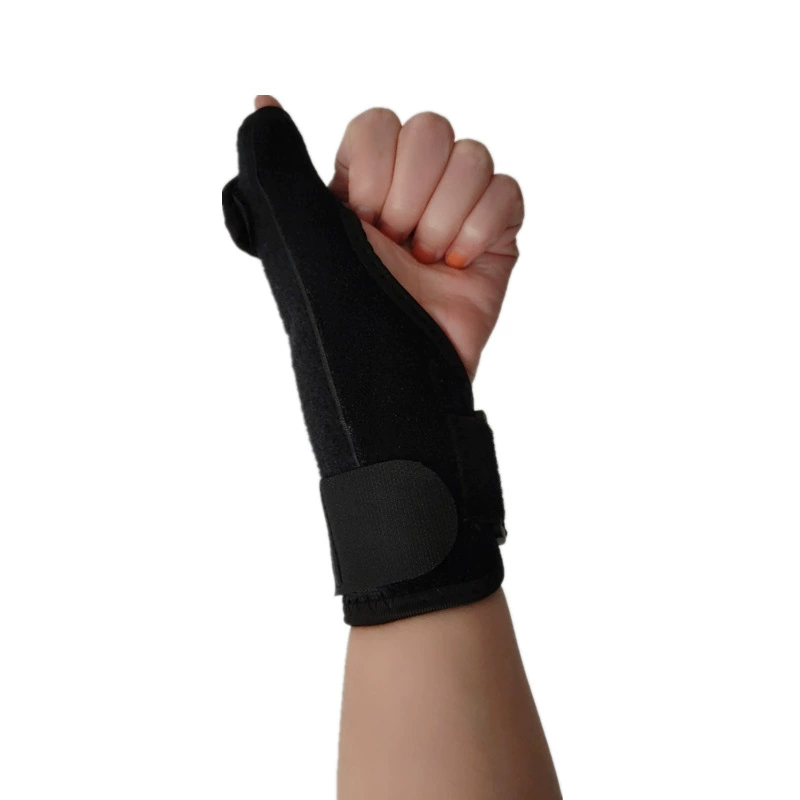 Перфорированная дышащая алюминиевая пластина для защиты большого пальца фиксированная защита для большого пальца шина для большого пальца