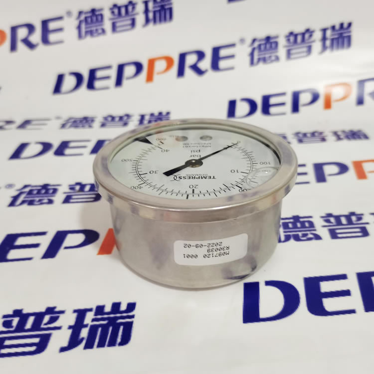 TEMPRESS压力表A10, DN80, 0-40 bar,径向