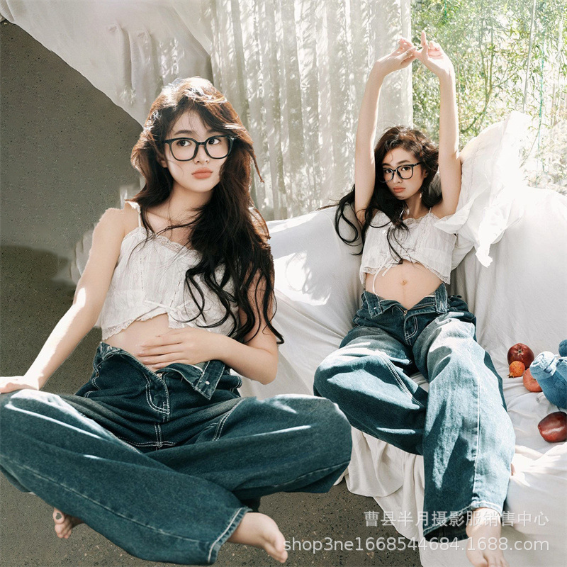 Studio New pregnant women's photo clothing sweet fresh pregnant women's fashion sexy jeans pregnant women's Big Belly photography clothing Studio New pregnant women's photo clothing sweet fresh pregnant women's fashion sexy jeans pregnant women's Big Belly photography clothing