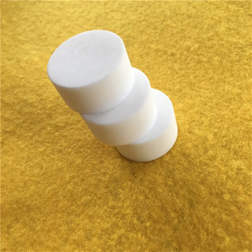 可加工微晶玻璃陶瓷圆棒 MACOR白色微晶玻璃块毛坯  定制规格