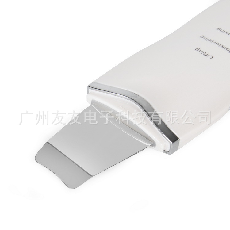 Cross-border Ultrasonic Skin Scraper Facial Machine for Acne and Blackhead Removal Electric Face Cleaner Pore Cleansing Device with Ion Infusion Manufacturer