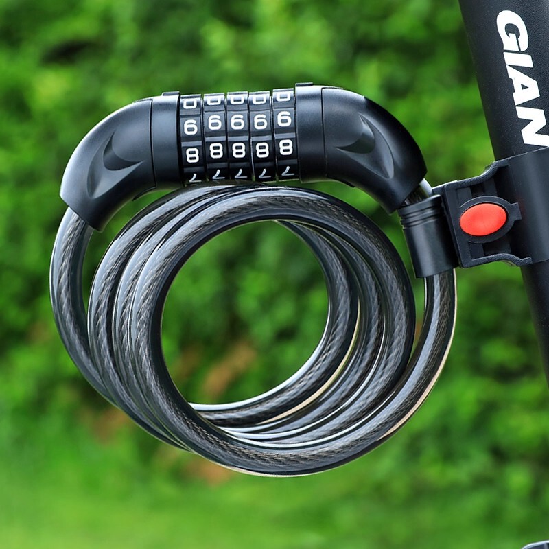 Bicycle Lock, Anti-Theft Password Lock, Mountain Bike Portable Lock, Electric Bike Lock, Chain Lock, Bicycle Accessories