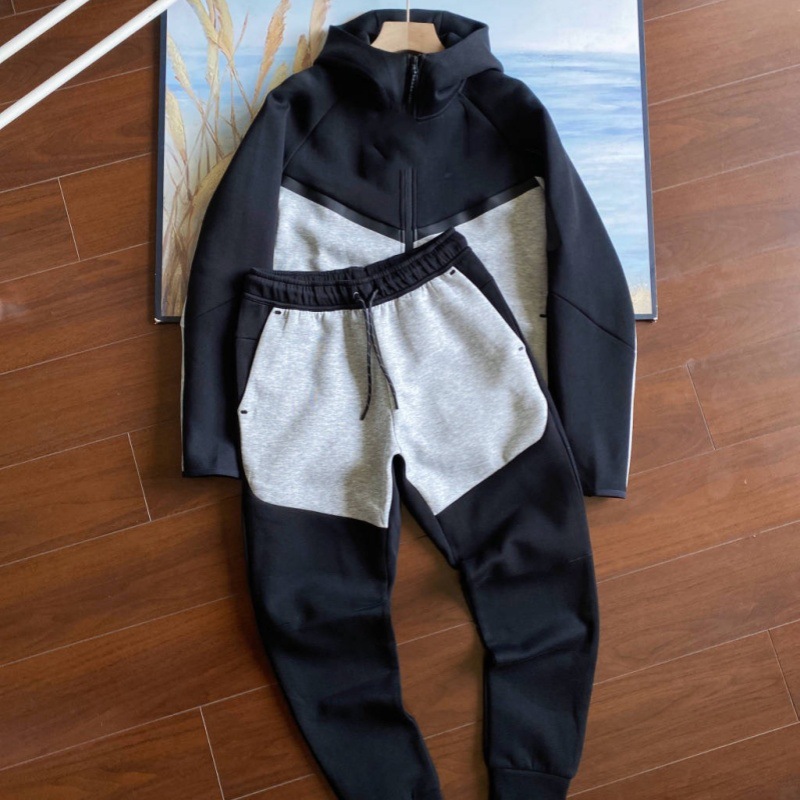 09 Bolsillo de goma a juego de color de punto para hombre, nuevos pantalones casuales transpirables, traje deportivo de entrenamiento de carrera 50