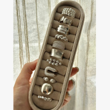 简约复古重工925纯银戒指女高级感轻奢韩系ins冷淡风小众设计饰品