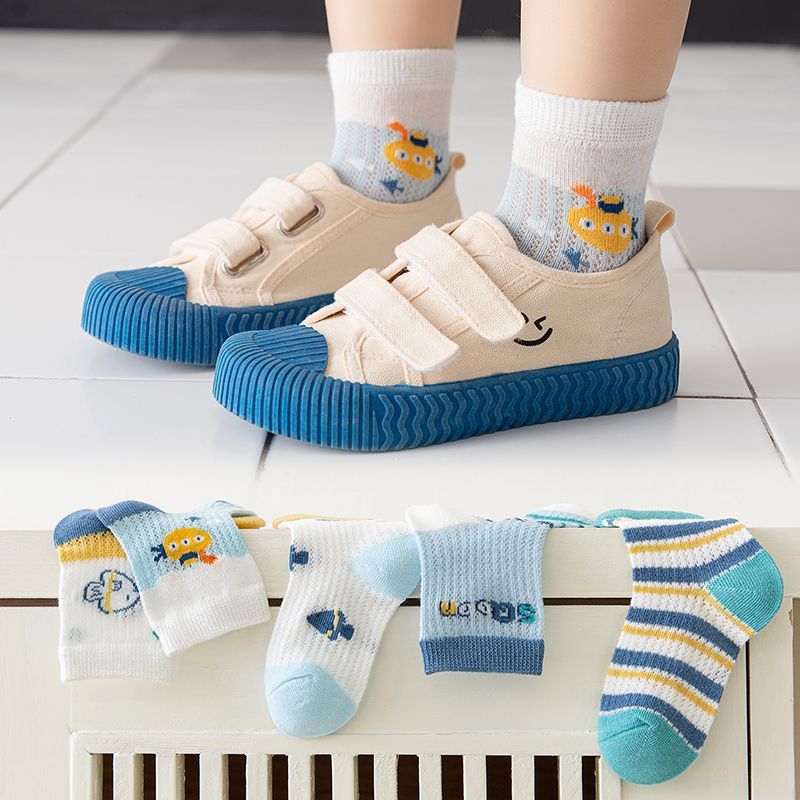 25 pares de calcetines finos de verano para niños y niñas, calcetines elegantes para bebés y recién nacidos.