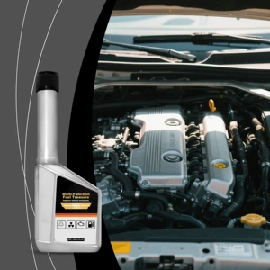 Gasoline fuel additives clean carbon deposits, reduce fuel consumption, protect car engine parts, and serve as a maintenance and cleaning agent
