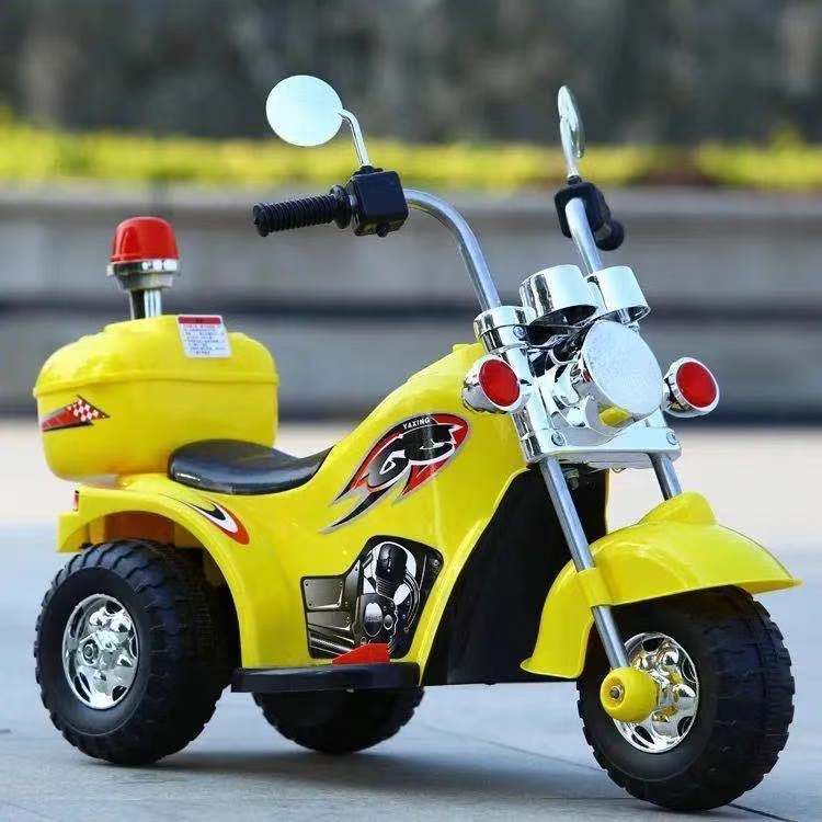 Bebé, bebé, coche eléctrico para niños, motocicleta eléctrica de batería, triciclo eléctrico recargable, coche de juguete para niños que pueden sentarse