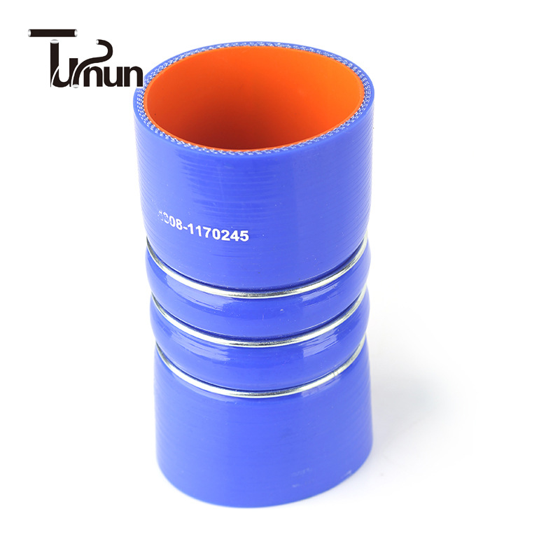 生产俄罗斯卡车硅胶管产品编号4238-1170160-30卡玛斯硅胶管