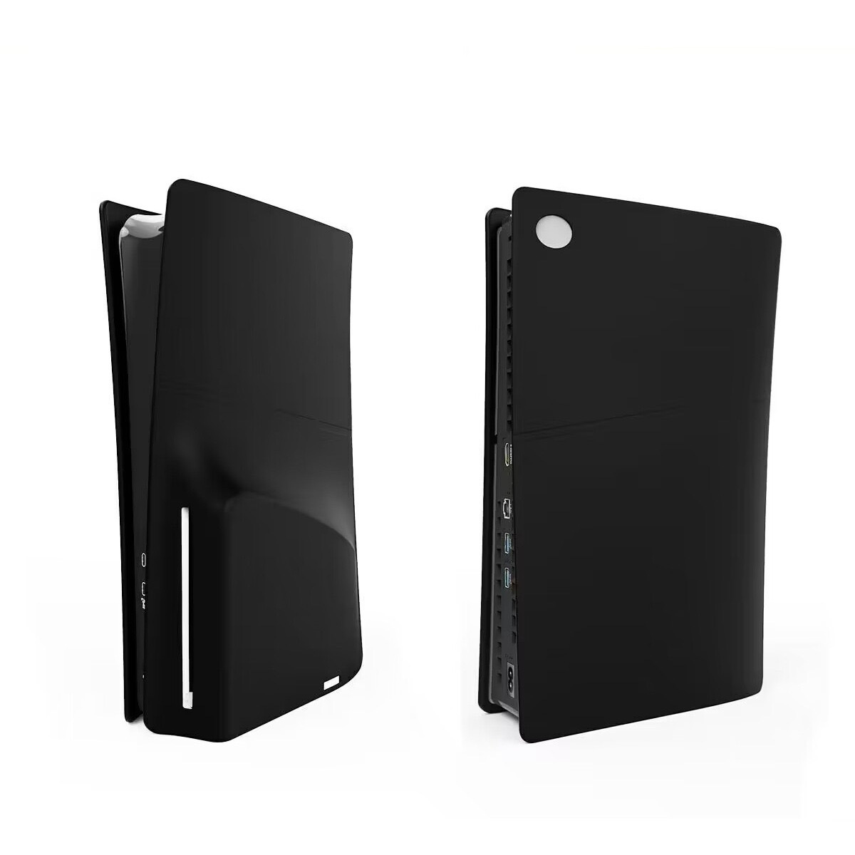 PS5 Slim host funda de silicona delgada cubierta de la superficie de la máquina delgada cubierta protectora Slim host Shell cubierta protectora de silicona
