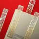 Chinese Style Metal Creative Bookmarks, City Landmarks, Scenic Spots, Cultural and Creative Bookmarks, Ruler, Museum Souvenirs
