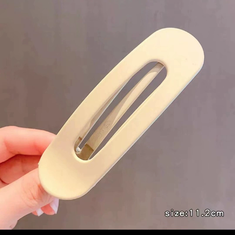 Корейская интернет-знаменитость новый back -headed hair clip большой один слово заколка для волос большой клип верхний клип головной убор серьга для женщины