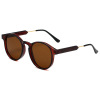 Retro trend sunglasses, universal glasses solar-powered suitable for men and women, European style, wholesale