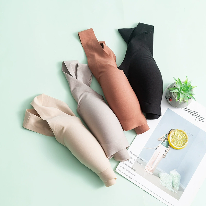 Silk thin wireless bra, removable breathable underwear - Шелковый тонкий беспроводной бюстгальтер, съемный дышащий нижнее белье