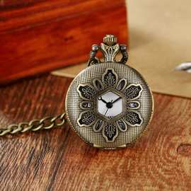 外贸热卖复古怀表合集石英通用休闲复古吊坠怀表