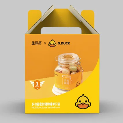 Oris Home & Daily Use – Limited Edition Little Yellow Duck Storage Jar, 1000ml, Y6603-1/Y6603-2