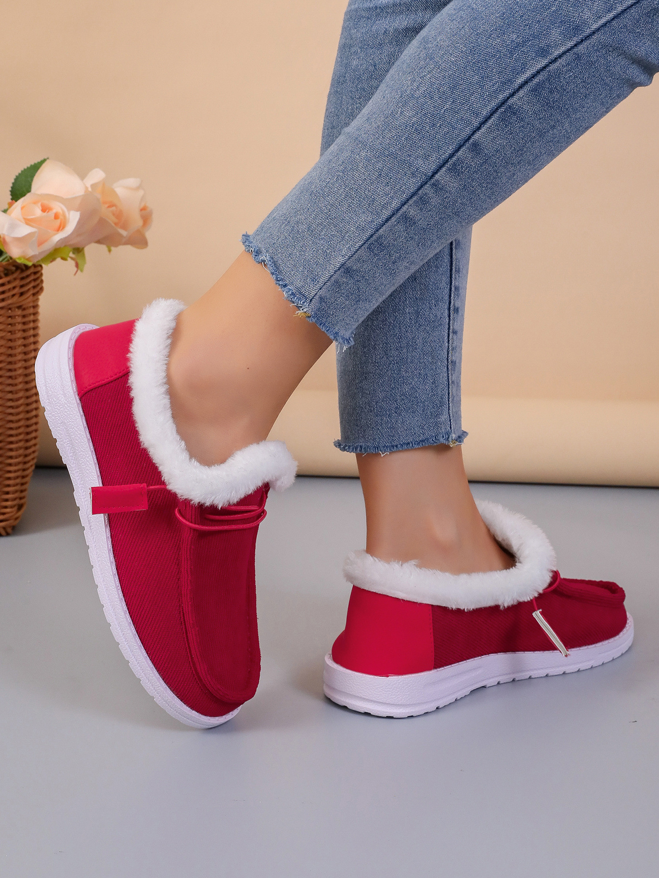 Winter Snow Boots For Women With Warm Wool Lining And Thick Sole_voghion.com