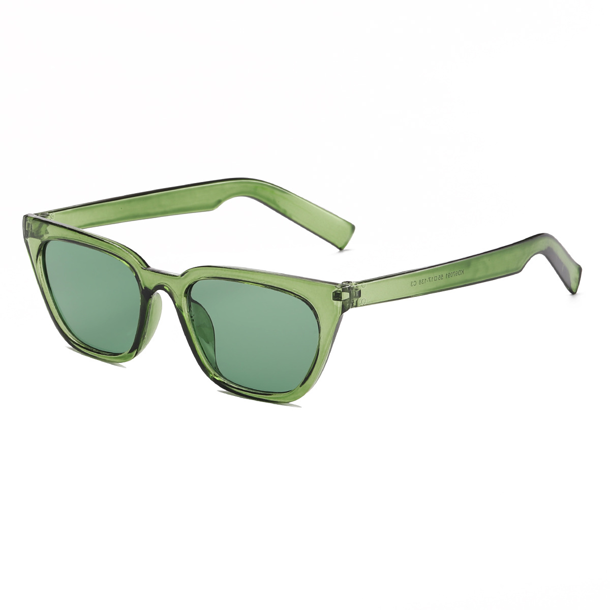 2021 Nuevo triángulo ojo de gato gafas de sol transfronterizas gafas de sol europeas y americanas estilo de la calle de las mujeres gafas de sol personalizadas