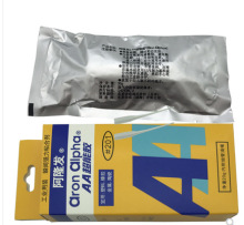 日本aron alpha阿隆发201胶水纸盒装强力AA超能胶水粘塑料金属铁