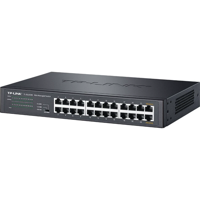 Полный гигабитный коммутатор TP-LINK без сетевого управления с мониторингом корпоративного уровня сетевой кабель sg1024dt SG1024DT