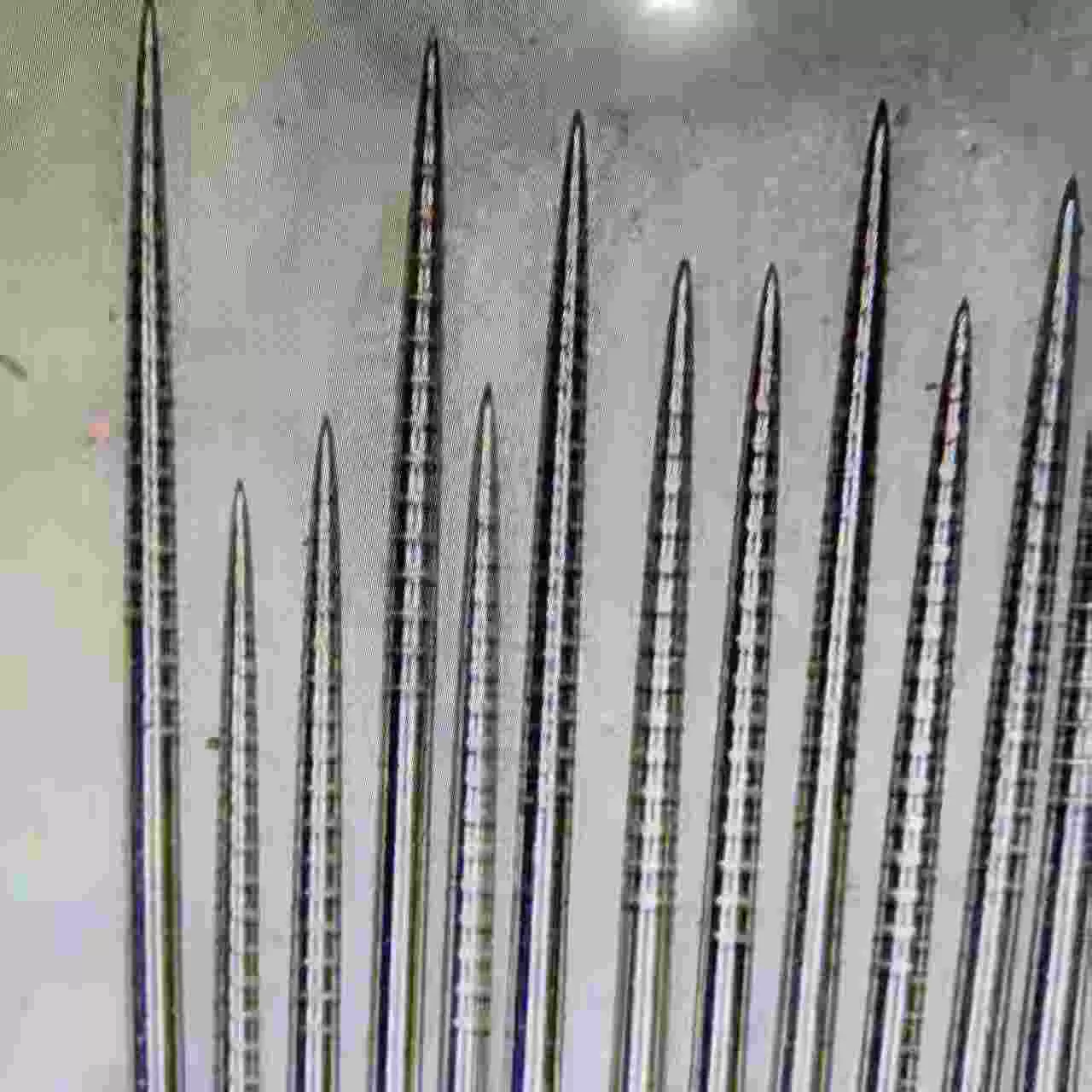 厂家生产 不锈钢螺纹微针  电镀螺纹针  不锈钢微针