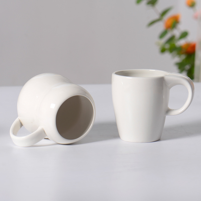 Korean wind ins lindo gordito muñeco de nieve taza de cerámica taza de agua de gran capacidad taza de desayuno con forma de calabaza de barriga grande