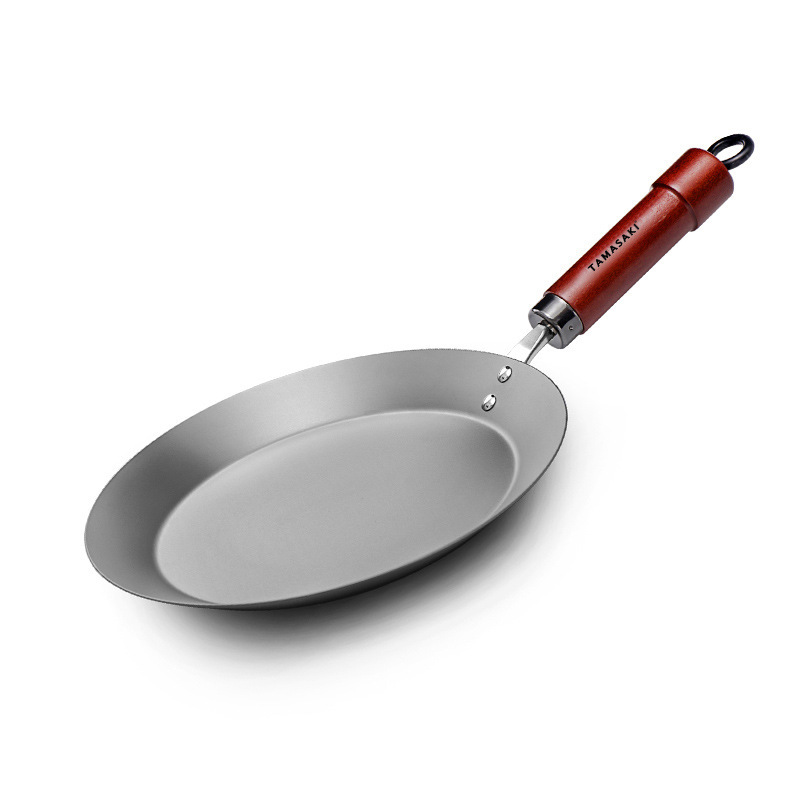 日本タマキの新型軽量極シリーズはコーティングなしで家庭用フライパンのステーキを焼いて朝食鍋を焼きます。|undefined