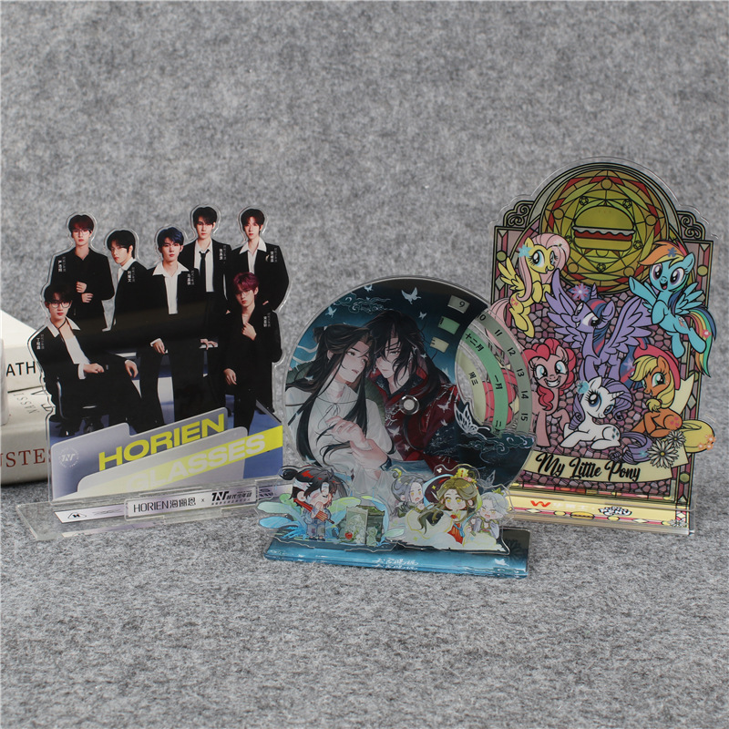 亚克力立牌卡通动漫游戏人物哪吒桌面摆件旋转二次元周边定 制