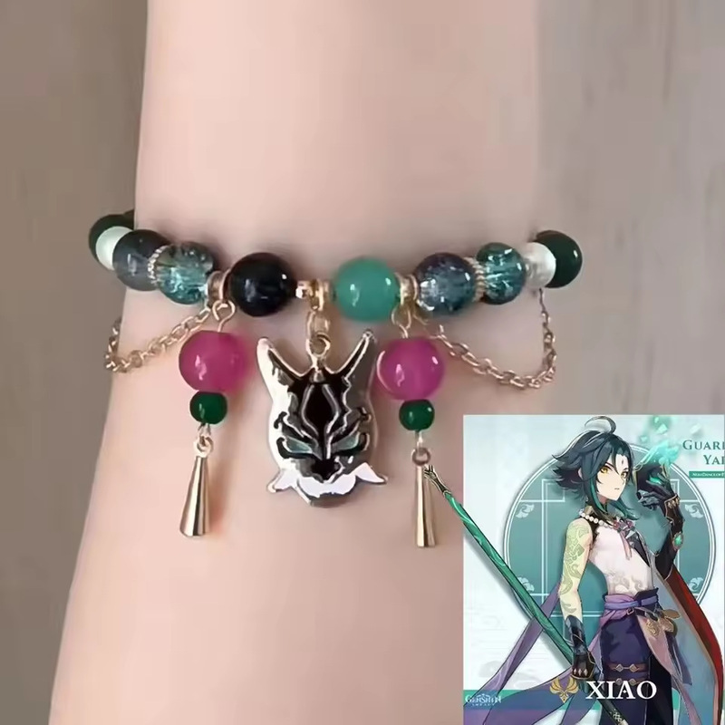 Hot-Selling Anime Peripheral Mandrill Fan Derivative Impression Peripheral Bracelet Fashionable Personality Niche High-End Beaded Bracelet