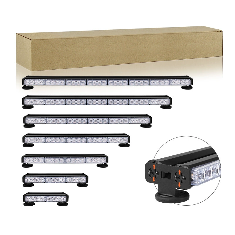 LED double row off-road travel lights, safe work nail sequins for hood