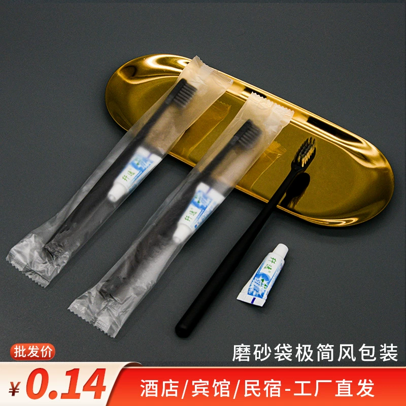 Отель одноразовый костюм зубной щетки Гостевая комната Отель Homestay Одноразовая расческа Мягкие волосы Зубы Туалетные принадлежности в наличии