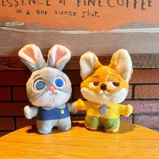 Cartoon Cute Rabbit Fox Doll Girls Wholesale Gift Plush Doll Playground Claw Machine Gift