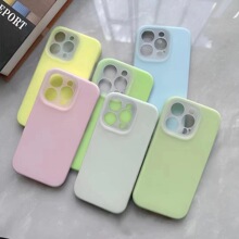 适用于苹果17promax精孔液态14硅胶果冻手机壳iPhone16磨砂防摔15