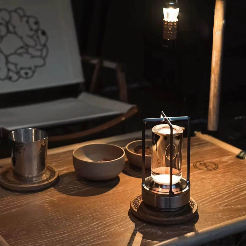 (Cross-border trading), retro table lamp, touch night light for bed for desktop