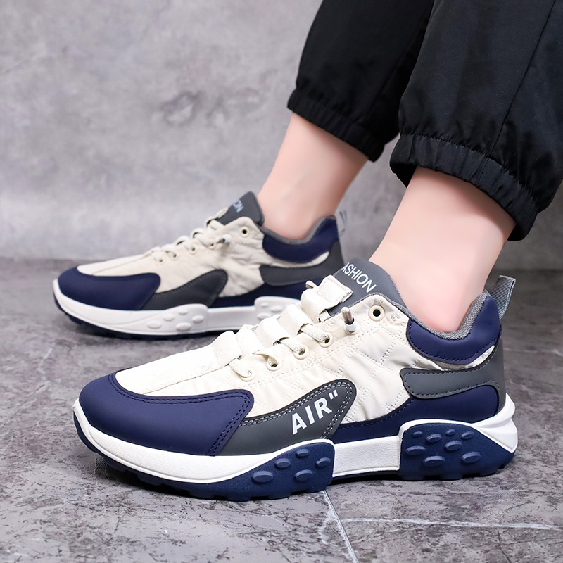 Breathable Men's Casual Running Shoes Trendy Versatile Sneakers_voghion.com