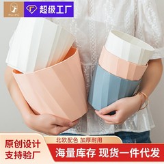 樹脂プラスチック多肉植物植木鉢越境卸売大型グリーンロータス工場直販新アロエベラ鉢植えセラミックホワイト
