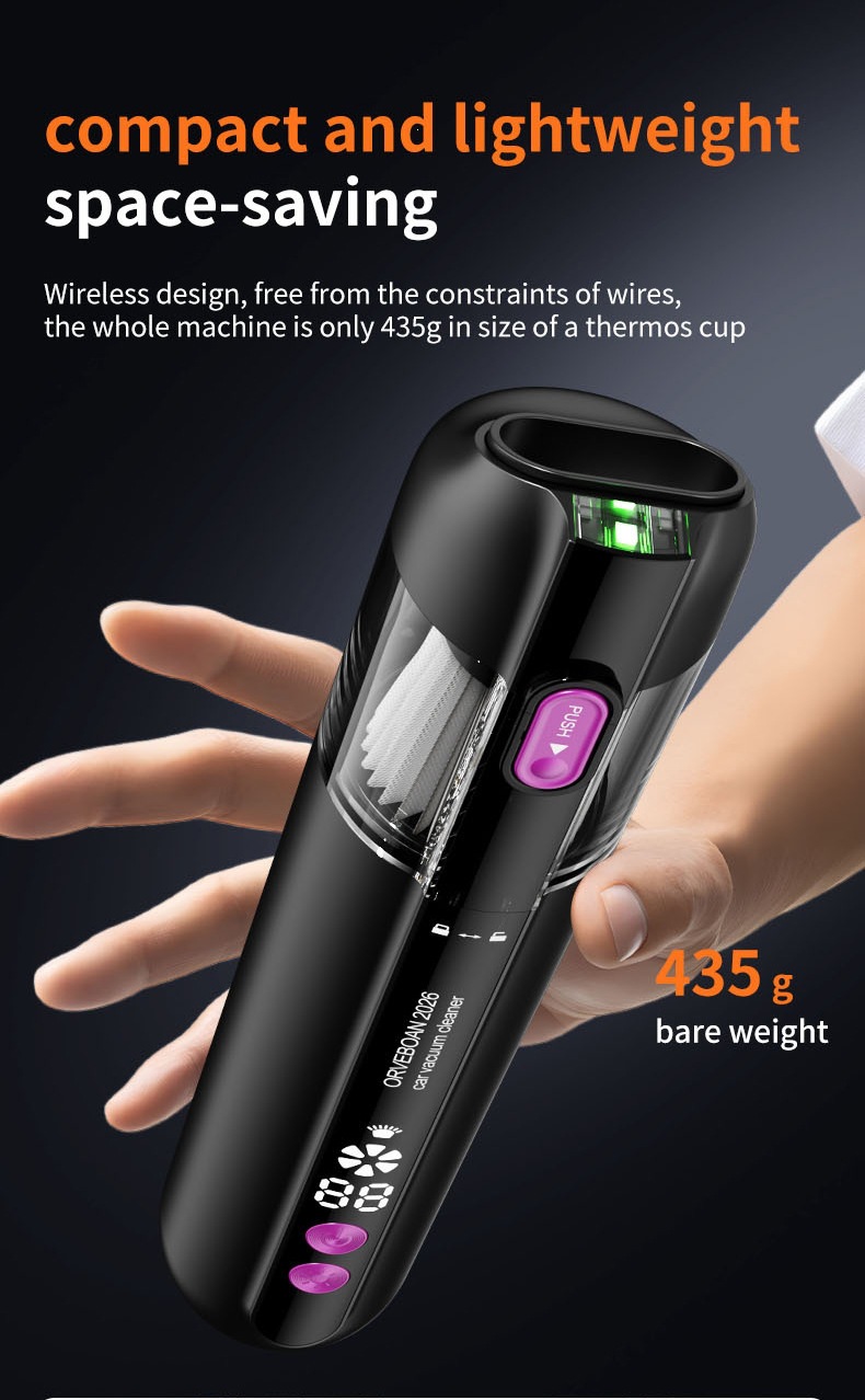 New Car Vacuum Cleaner, Multifunctional, Powerful, Wireless, Super Suction, Handheld, Small, Household, High Power