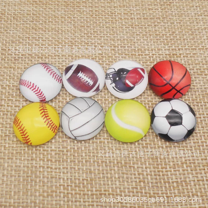 Round glass ball, accessory, decorations, material, handmade, with gem